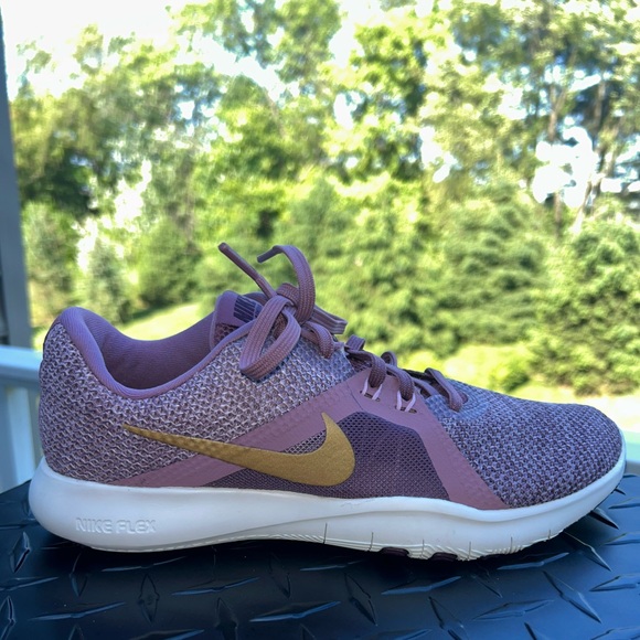 Nike Women's Flex Trainer 8 AMP Plum Dust Size 8 - Picture 2 of 6